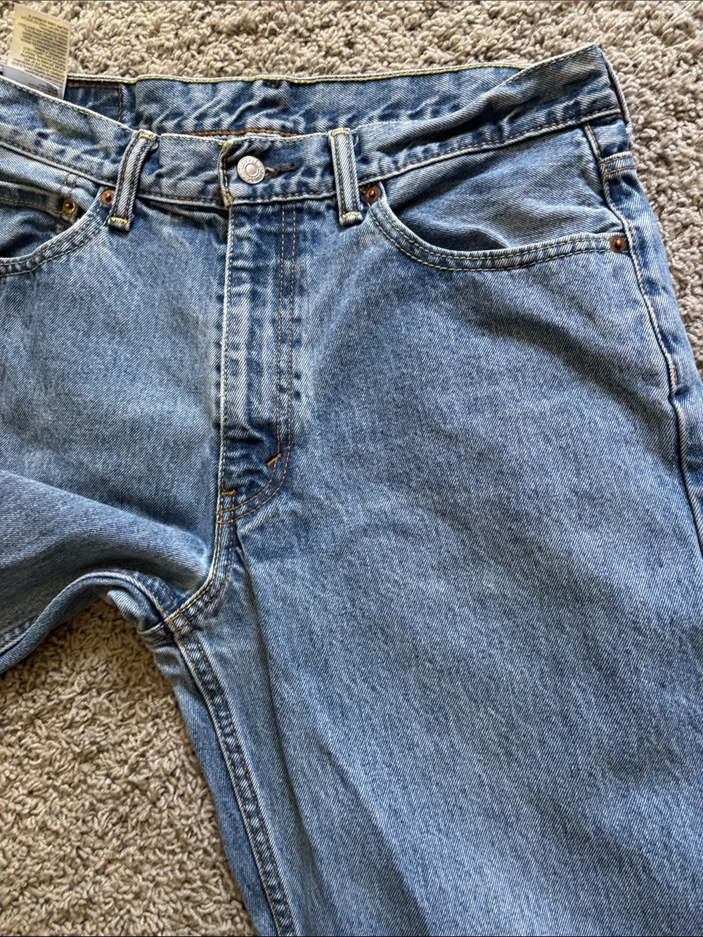 Levi's Vintage 550 Light Blue Men's Straight Leg Jeans